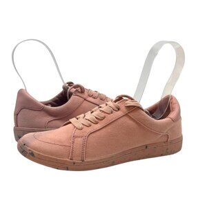 Treasure & Bond Women’s  Monroe Flecked Sole Sneakers,  Coral , 8.5